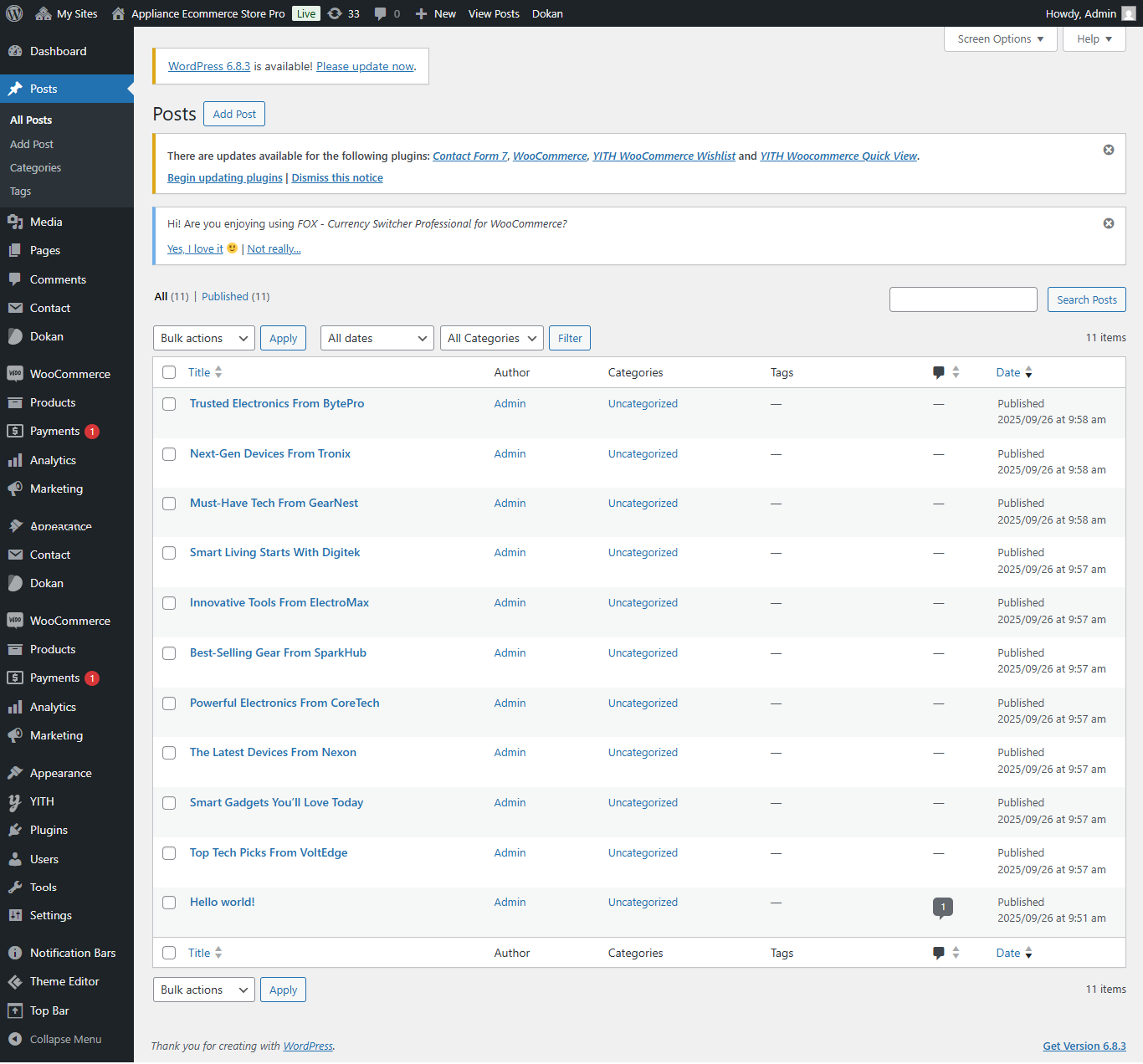logos layout screenshot