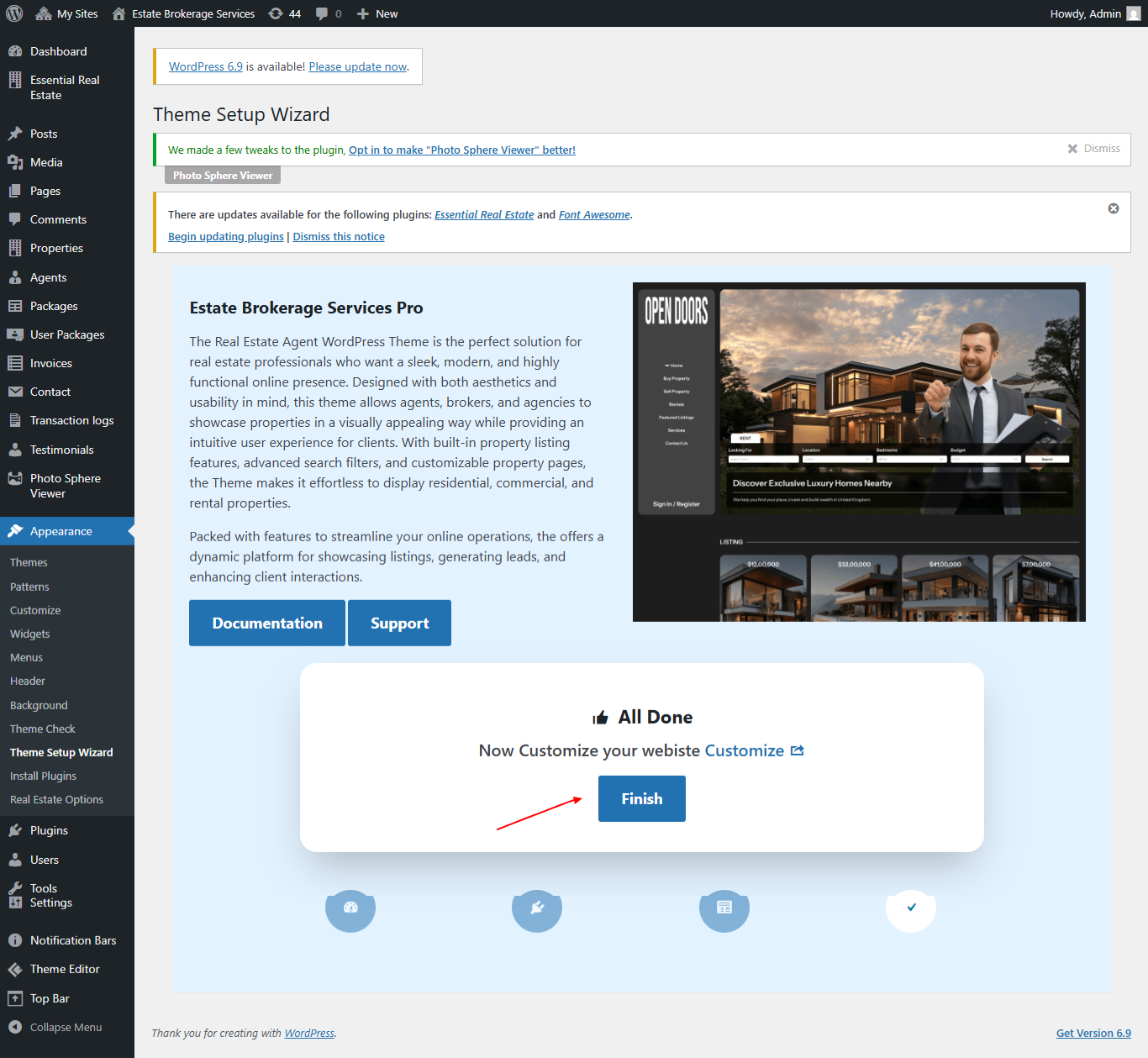 Import Demo screenshot