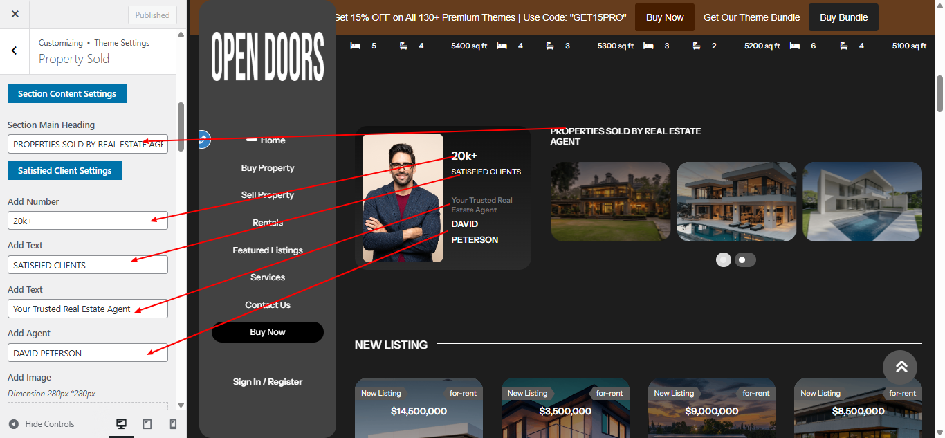 about Us layout screenshot