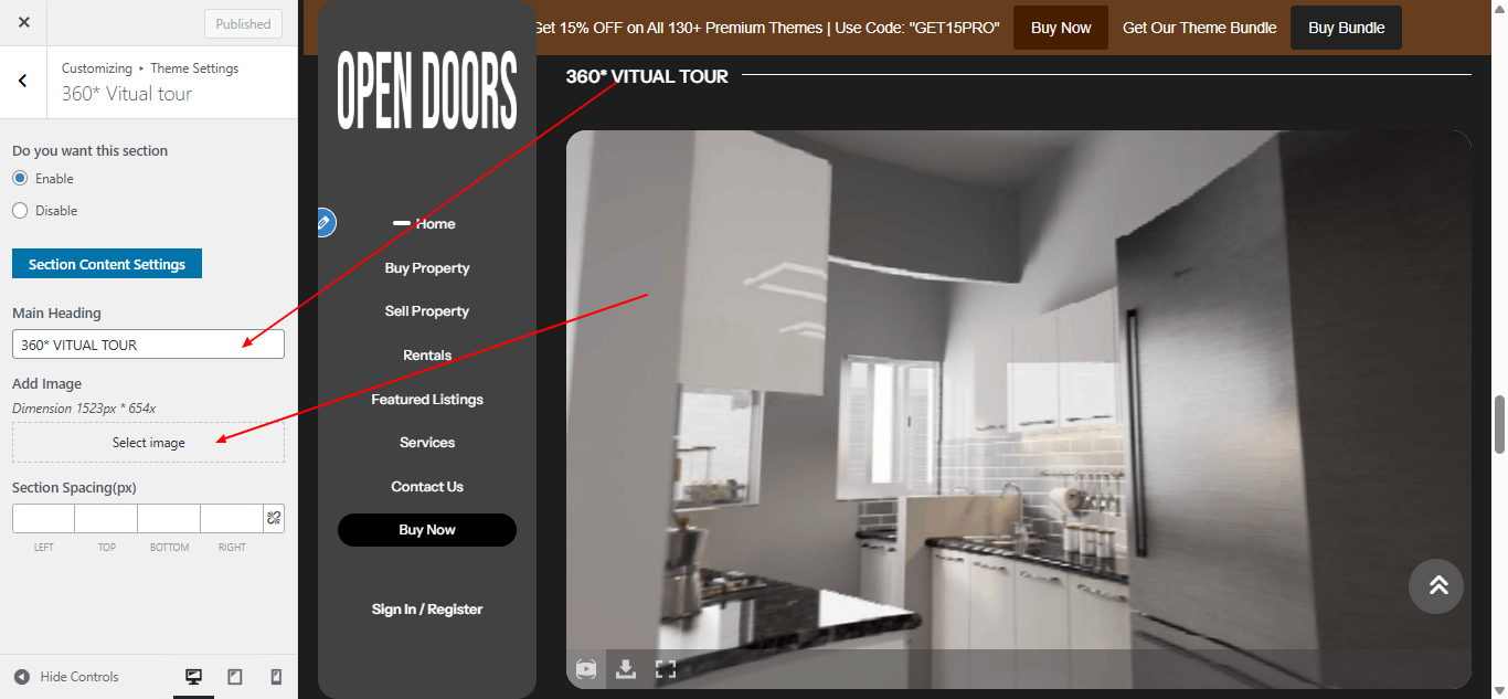 virtual-tours layout screenshot