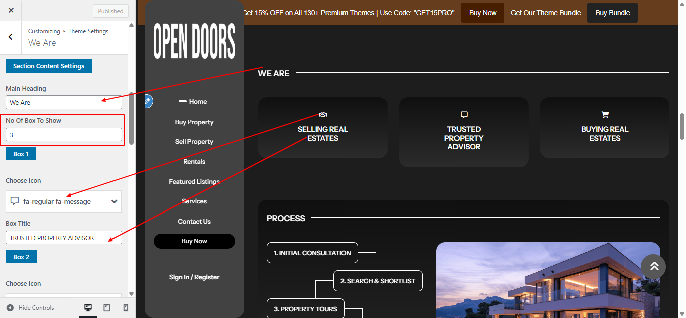 we-are  layout screenshot