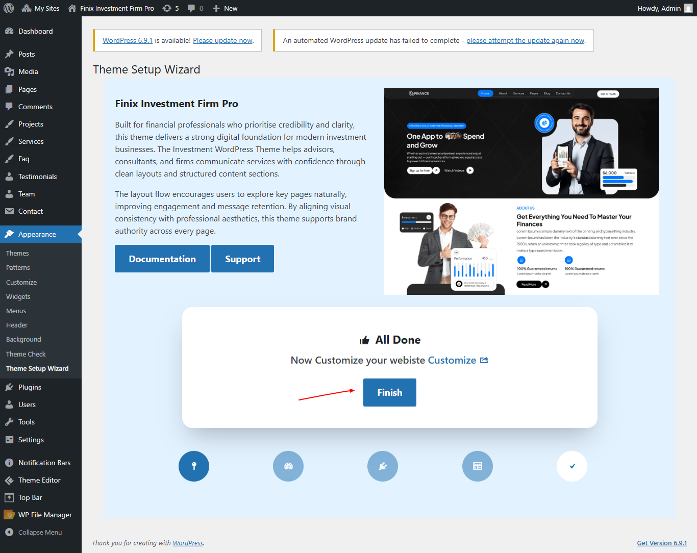 Import Demo screenshot