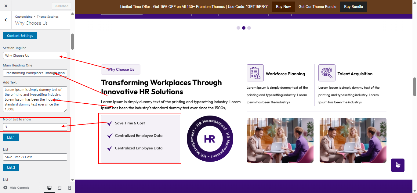 why-choose-us Us layout screenshot