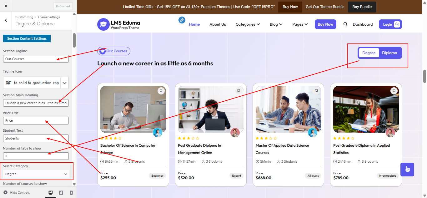 degree-diploma Us layout screenshot