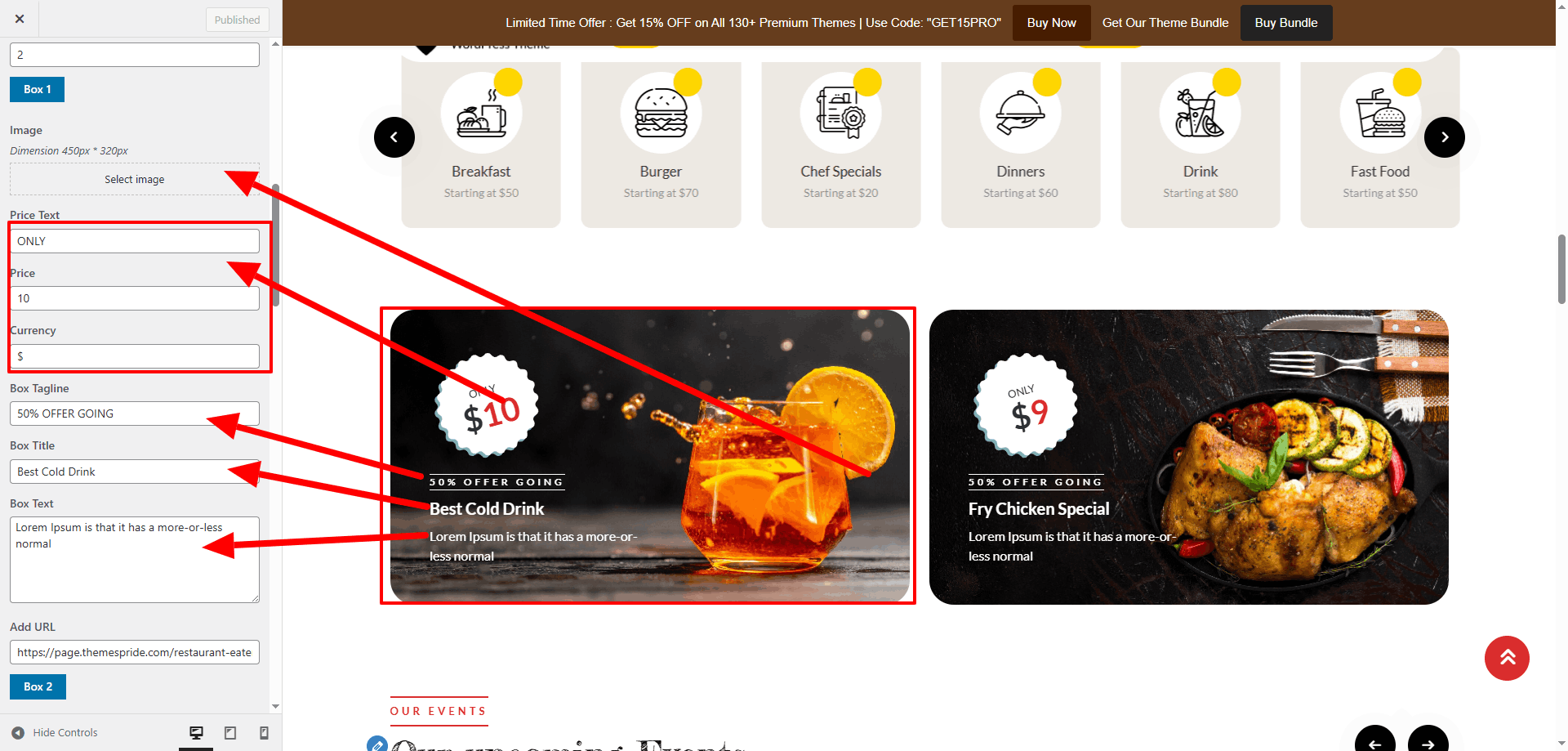 Promotional Banner Editor