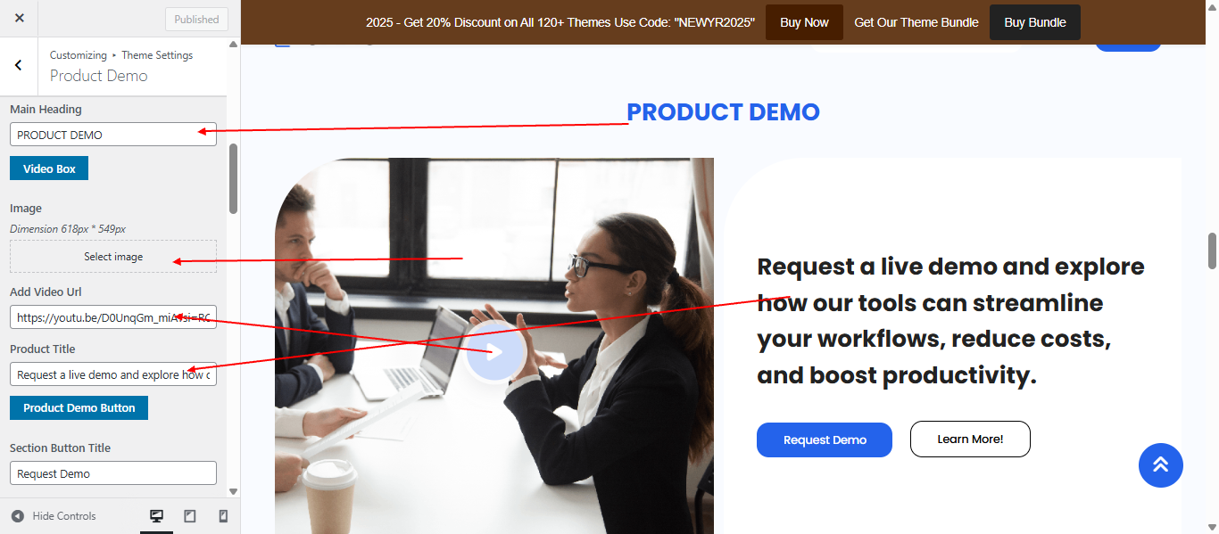 product-demo Us layout screenshot