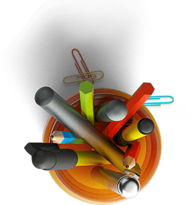 Decorative Pencils Bottom